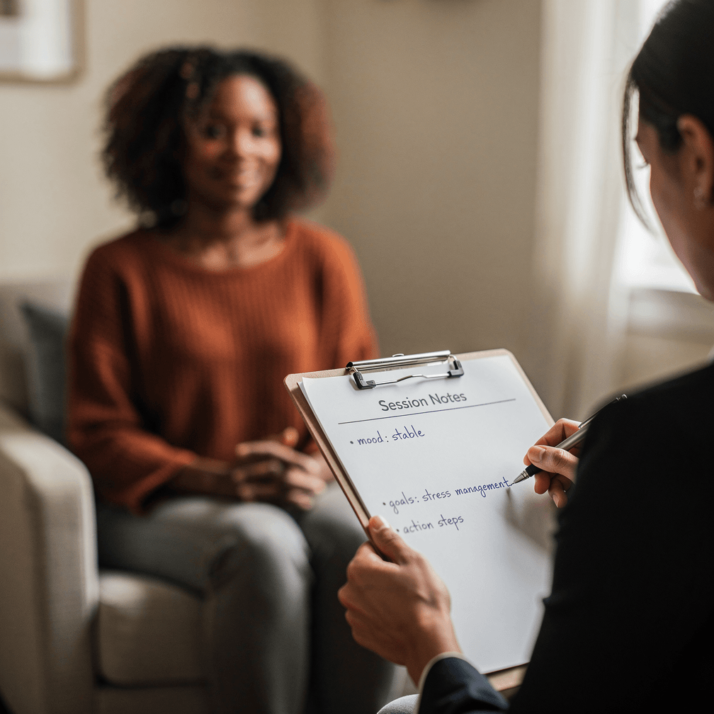 Community counselling session